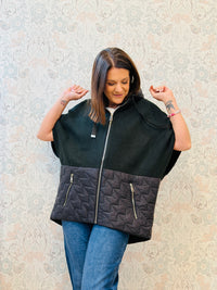 Giacca 100 gr. joggings Mantella Nero