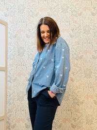 camicia bottoni cuore 