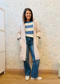 giacca petunia beige