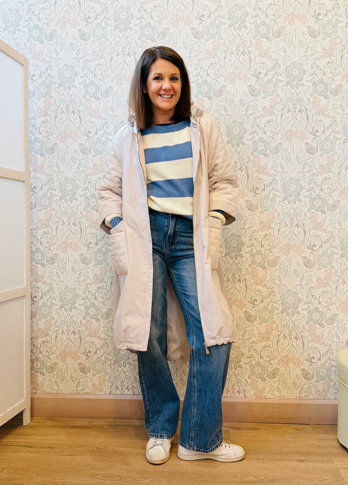 giacca petunia beige