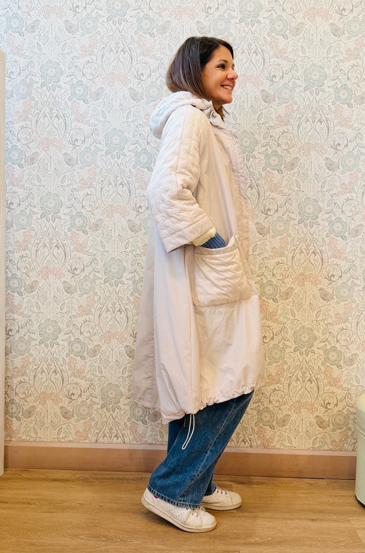 giacca petunia beige