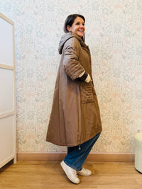 Giacca petunia marrone 