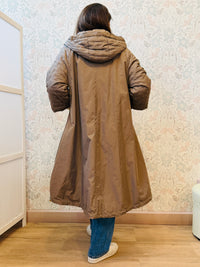 Giacca petunia marrone 