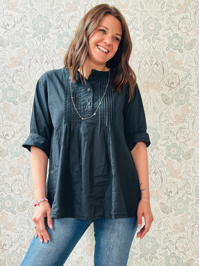 la valigia a pois Camicia Dress
