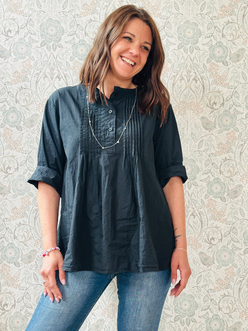 la valigia a pois Camicia Dress