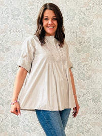 la valigia a pois Camicia Dress