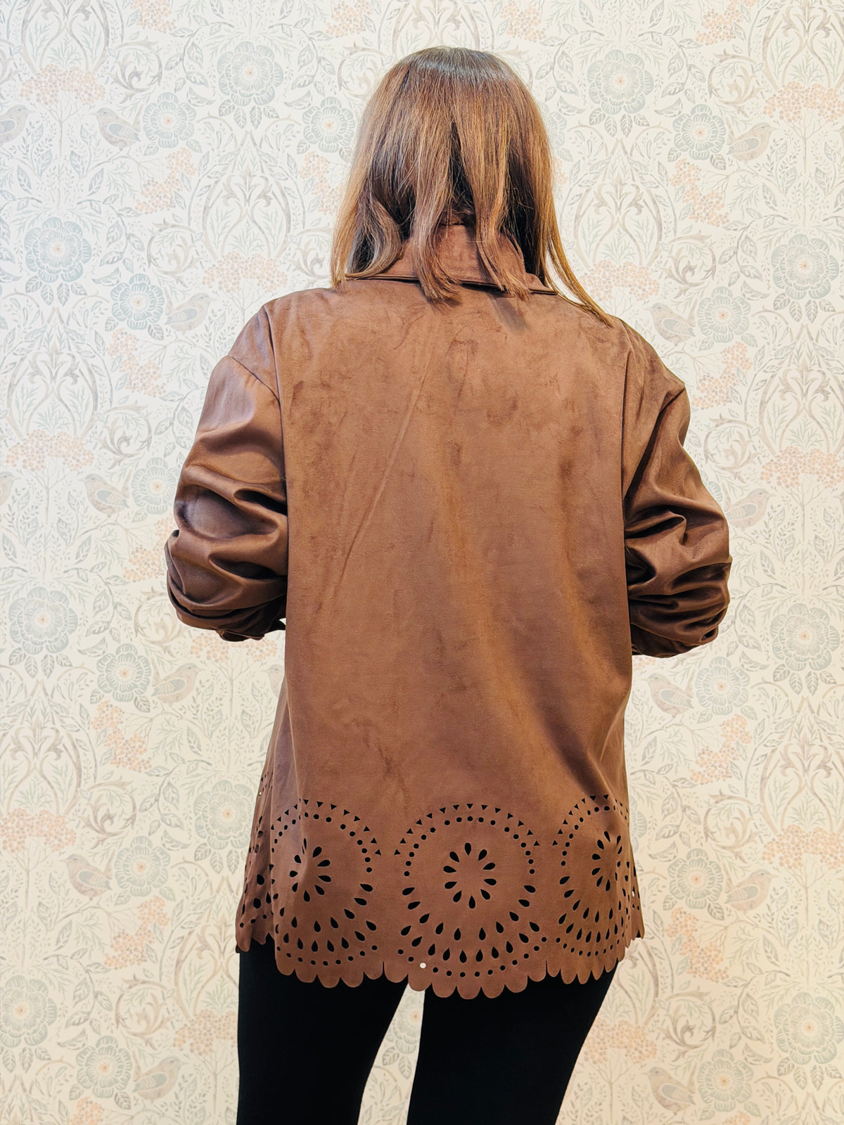 Camicia Suede Macrame'