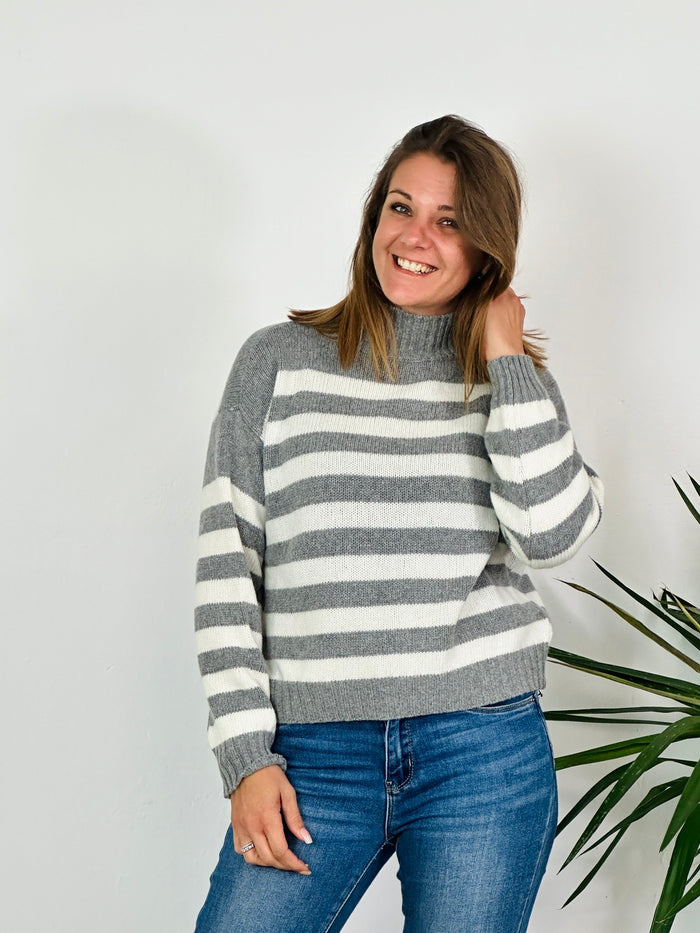 la valigia a pois Maglione Aspen Cashmere