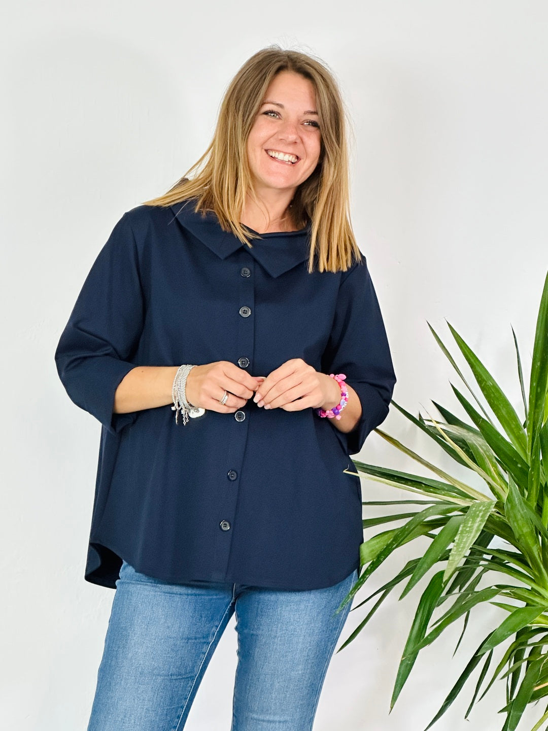 la valigia a pois Blusa Felpa Terry