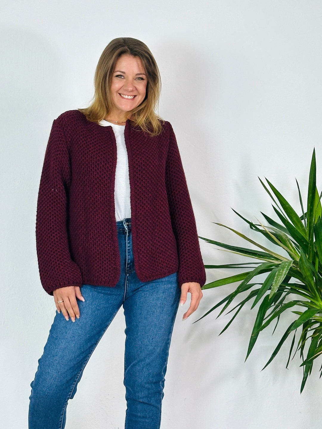 Cardigan Mohair Corto