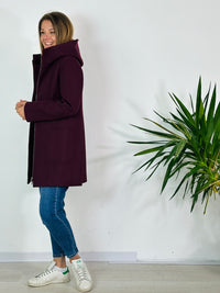 Cappotto Dafne Bordeaux