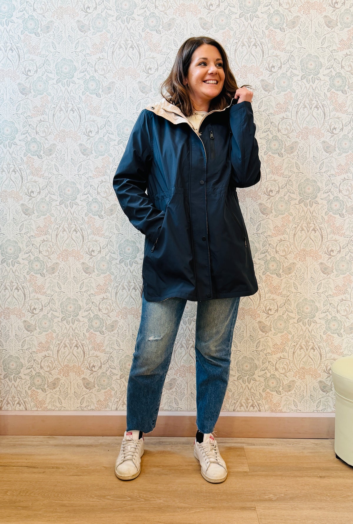 Giacca Double Sandra Blu