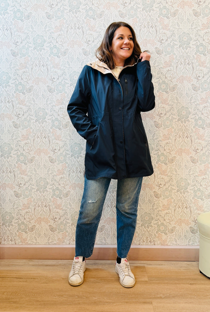 Giacca Double Sandra Blu