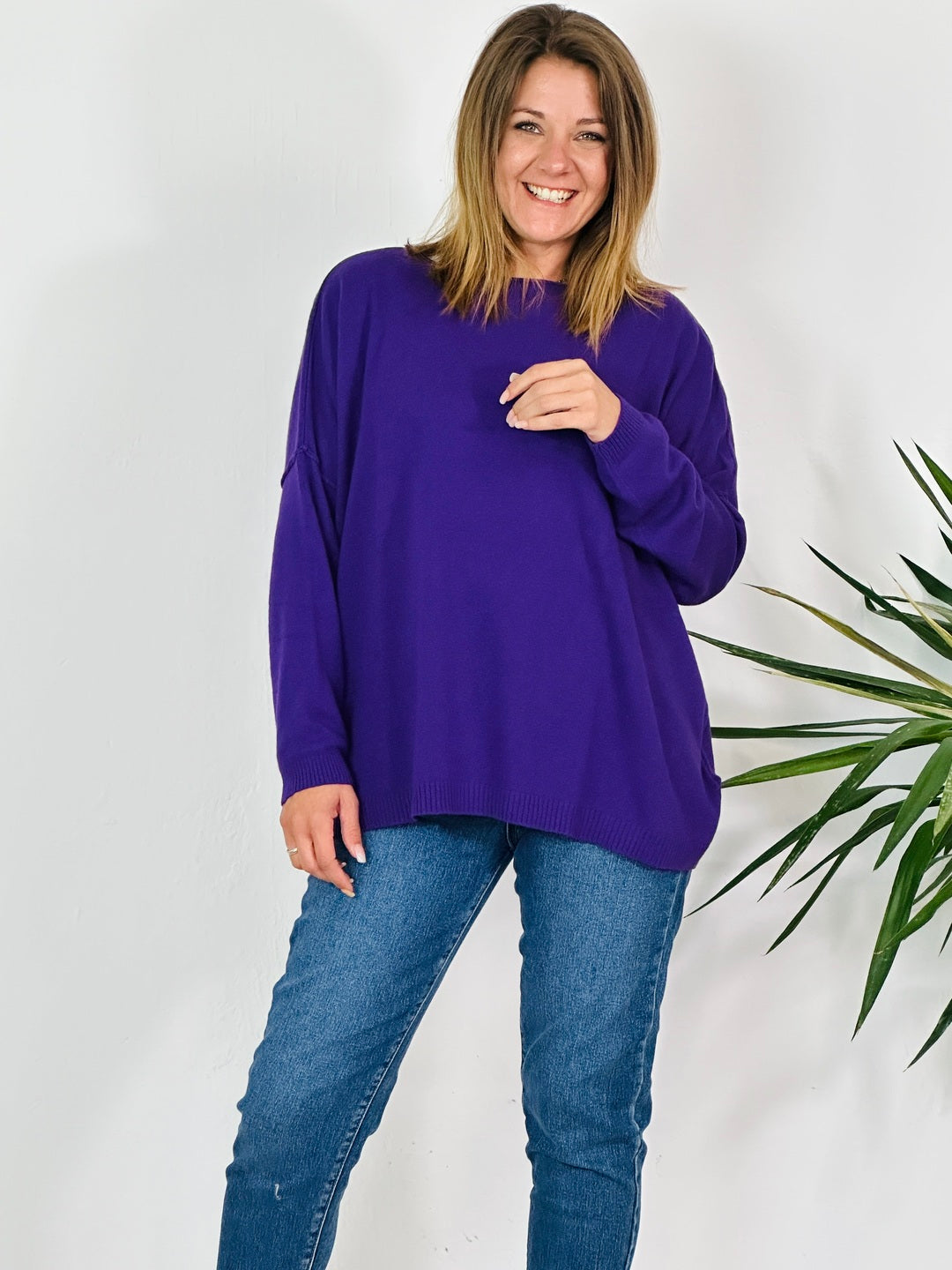 la valigia a pois Maglione Cashmere Regular