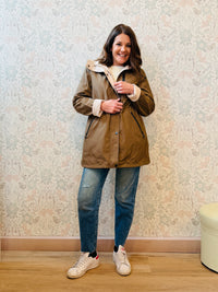 Giacca Double Sandra Tabacco