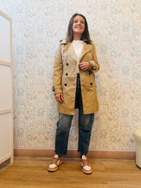 Giacca Trench Classic Biscotto