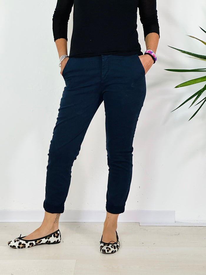 la valigia a pois Pantalone Colette Blu