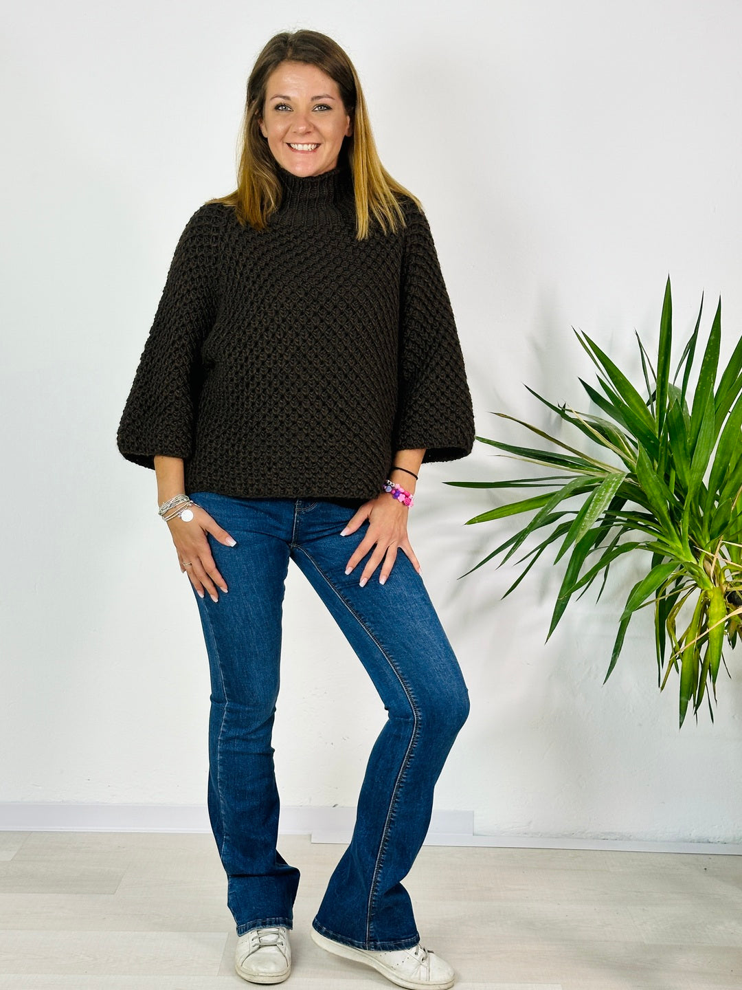 la valigia a pois Jeans Legs AD233