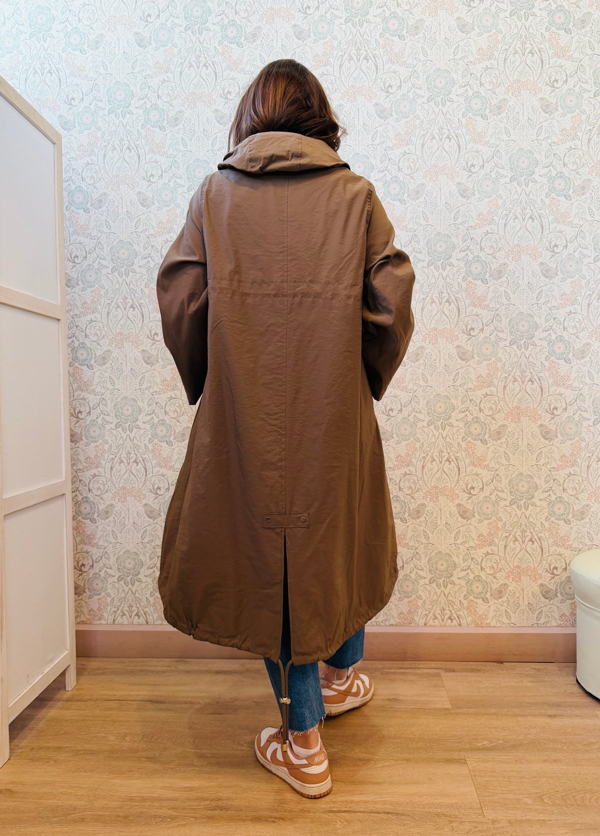 Giacca Lunga Nuvola Caffè