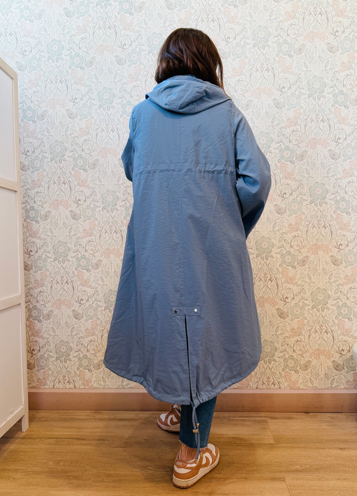 Giacca Lungo Nuvola Azzurro