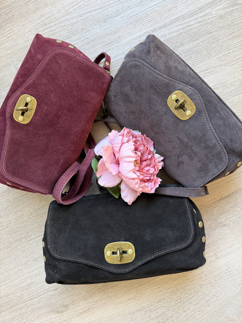 LVP borsa chicca lingotto camoscio