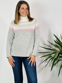 la valigia a pois Maglione Cashmere Losanna