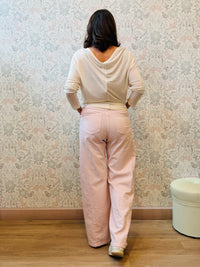 Jeans Palazzo Pink