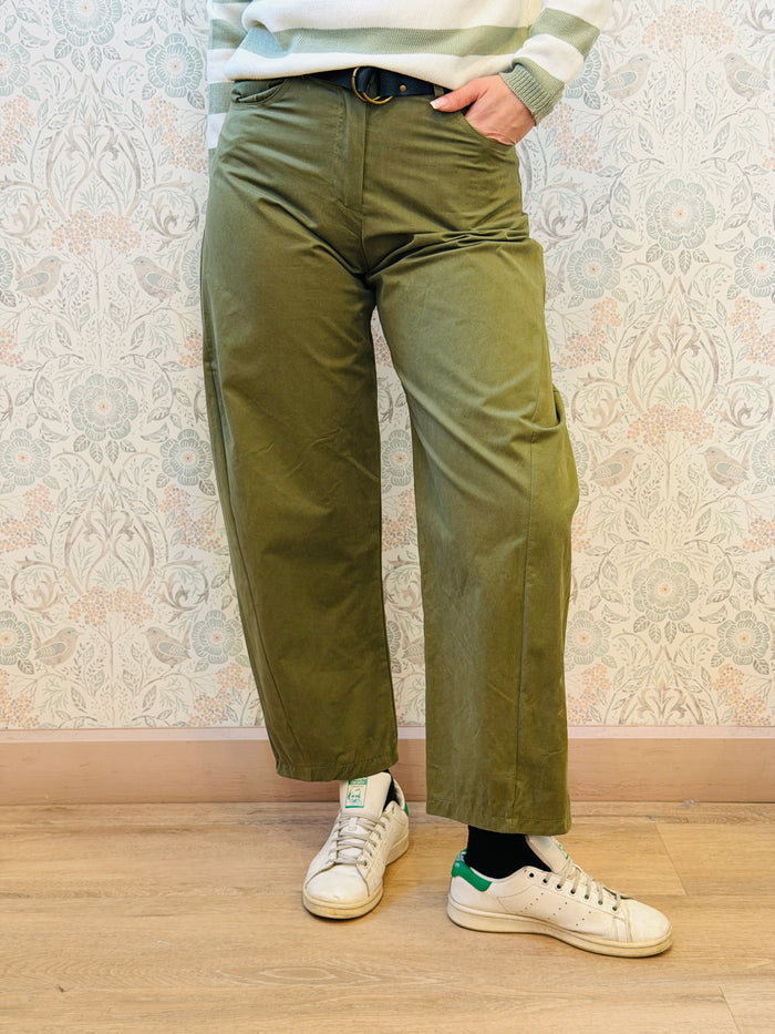 Pantalone Baloon Verde Militare