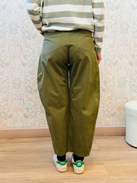 Pantalone Baloon Verde Militare