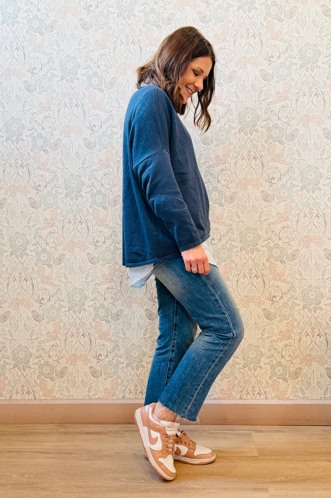Maglione Cotone Over