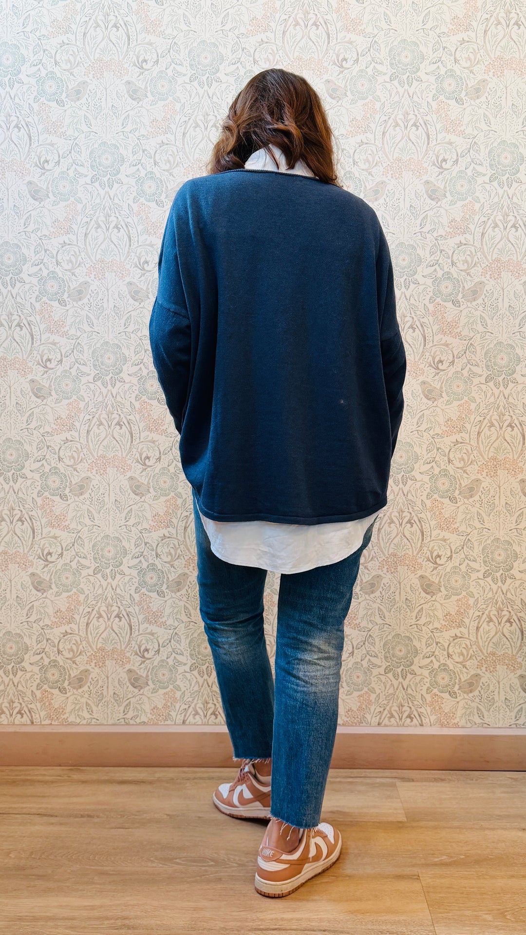 Maglione Cotone Over