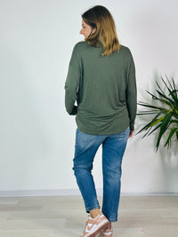 la valigia a pois T-shirt Manica Lunga Free Oversize