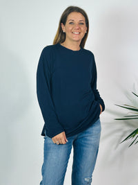 la valigia a pois T-shirt Manica Lunga Free Oversize