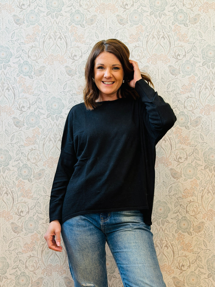 Maglione Cotone Over