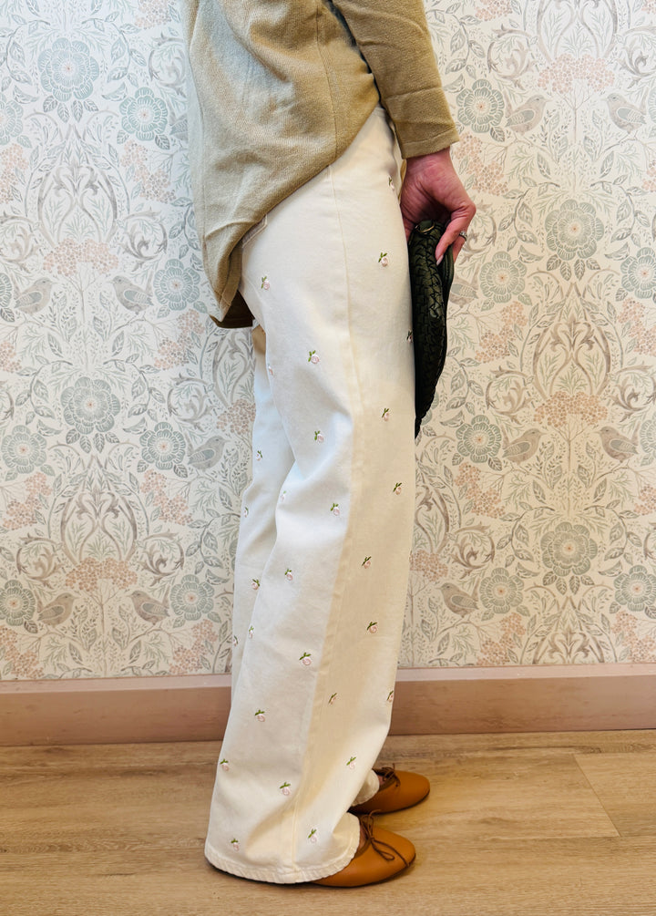 Jeans Palazzo Roselline