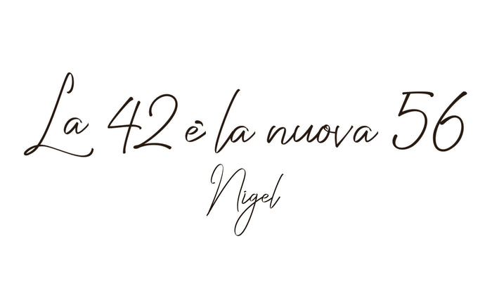 T-shirt "La 42 è la nuova 56"