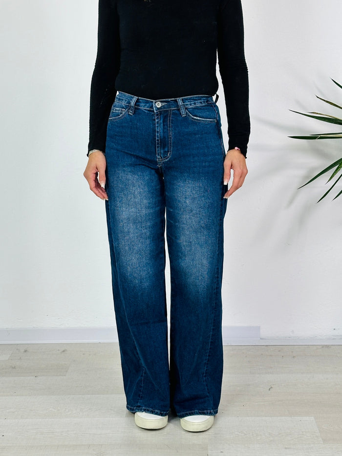 la valigia a pois Jeans Over 3D9211-11