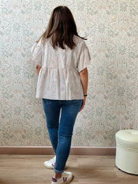 la valigia a pois Blusa Baby