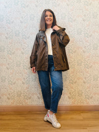 Trench Balmoral Cioccolato