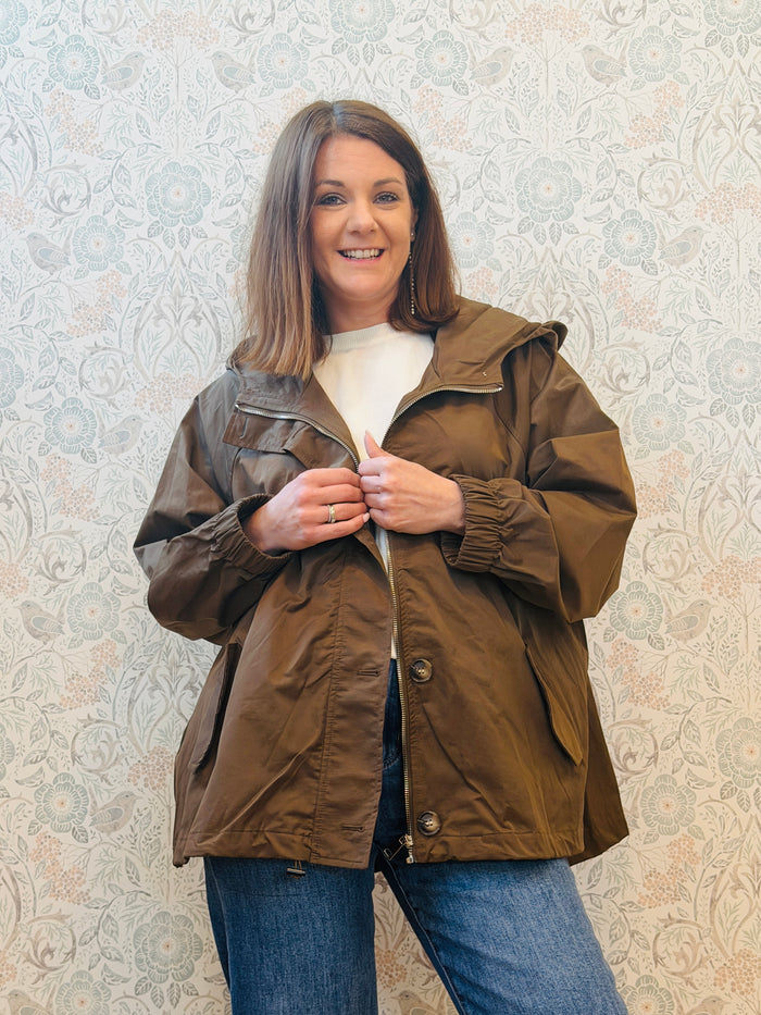 Trench Balmoral Cioccolato