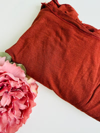 T-shirt manica lunga Bodycon Barchetta Over