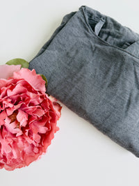 T-shirt manica lunga Bodycon Barchetta Over