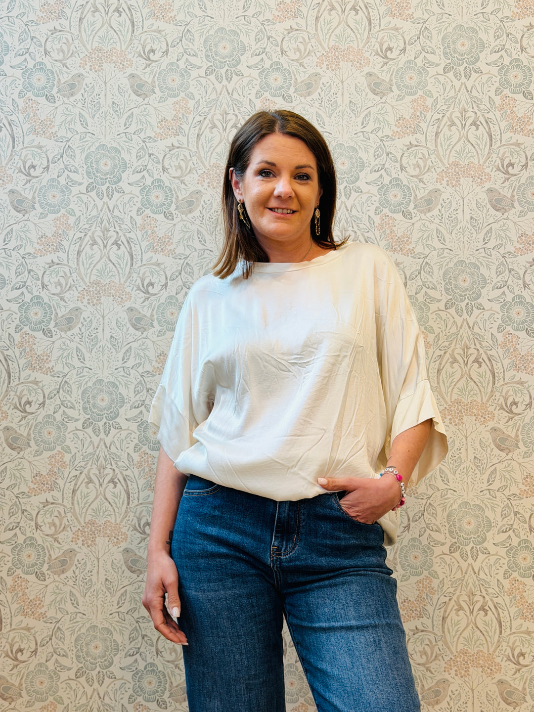 T-shirt Satin
