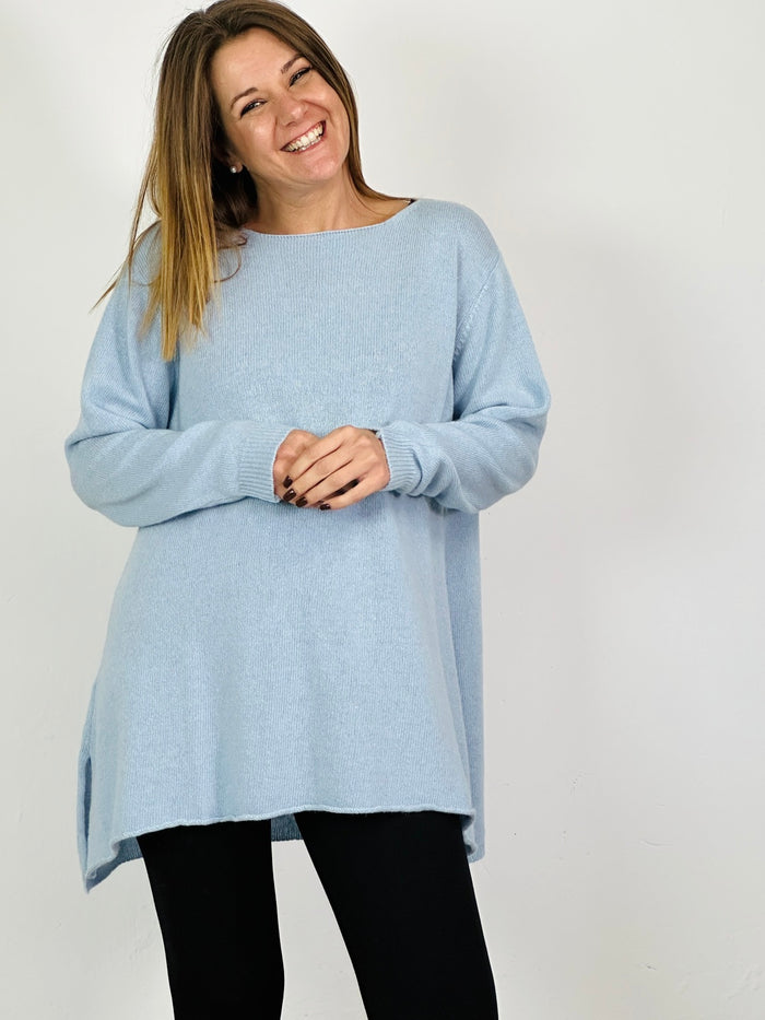 la valigia a pois Maglione Cashmere Cleo