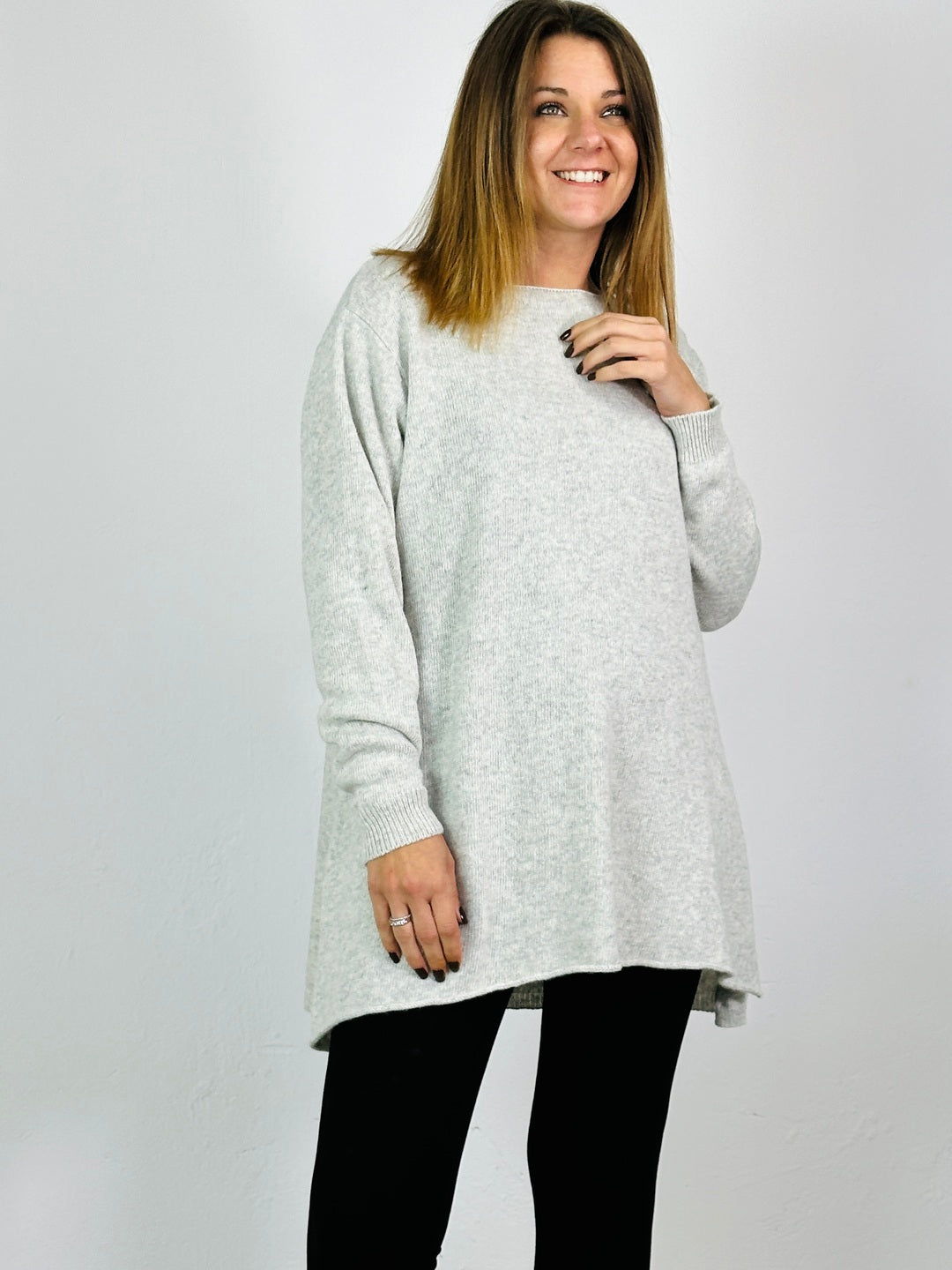 la valigia a pois Maglione Cashmere Cleo