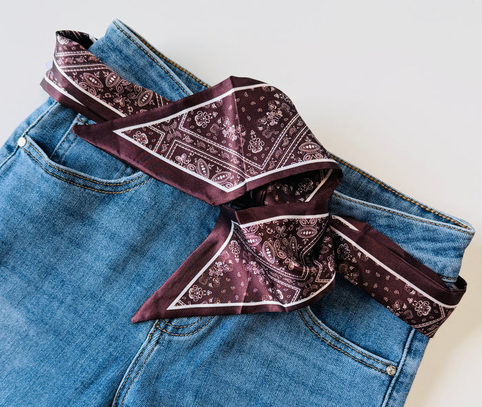 Jeans Slim Bandana