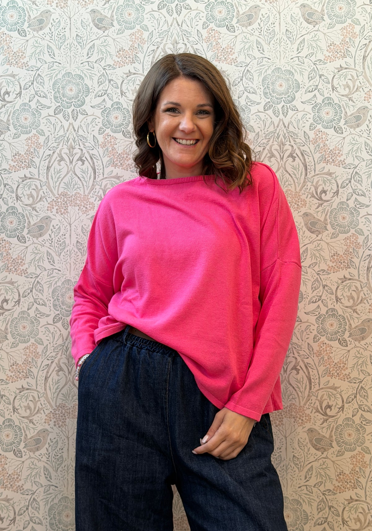 Maglione Cotone Over