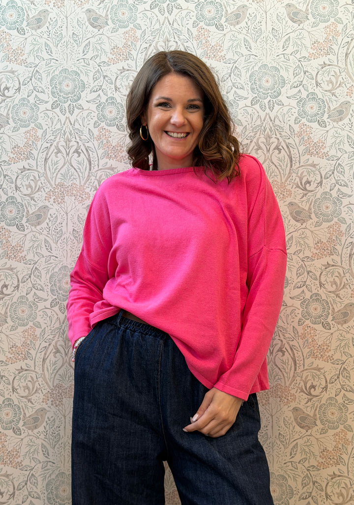 Maglione Cotone Over