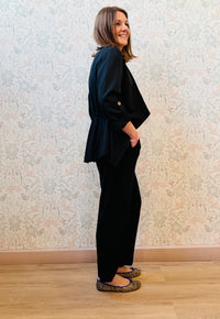 Pantalone primavera nero