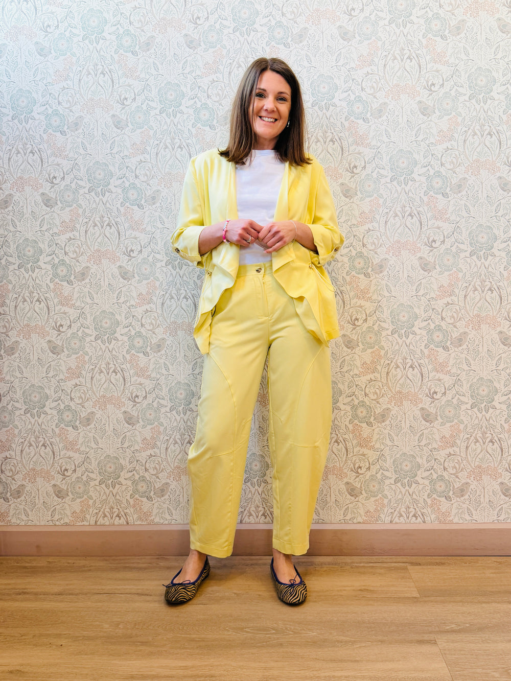 Pantalone primavera giallo